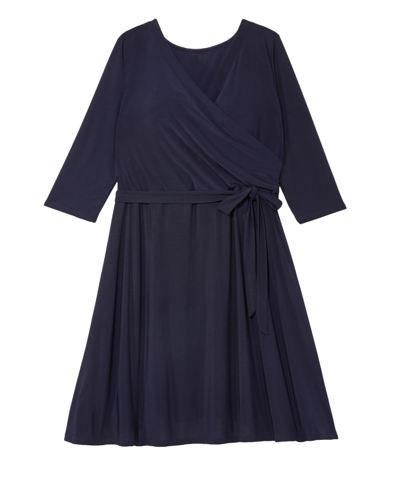 Front of plus size Orlando Faux Wrap Dress by East Adeline | Dia&Co | dia_product_style_image_id:118771